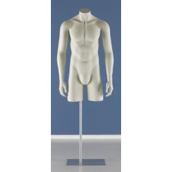 Torso - Long men's torso with arms, FASHION