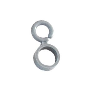 Gr plastring til topstang til Mega Outdoor Flag - LILLE -