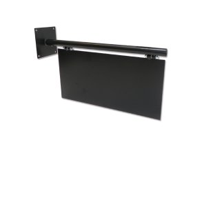 Hängskylt Basic, sort utskjutsskylt