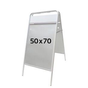 Expo Budget Gadeskilt Med Logoplade