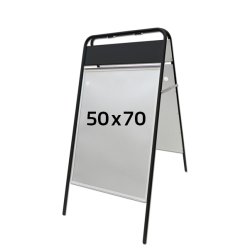 Expo Budget Gadeskilt Med Logoplade