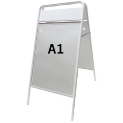 Expo Budget Gadeskilt Med Logoplade