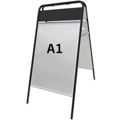 Expo Budget Gadeskilt Med Logoplade