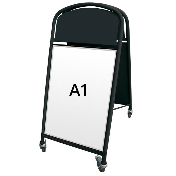 Ellipse Lux Signboard With Wheels