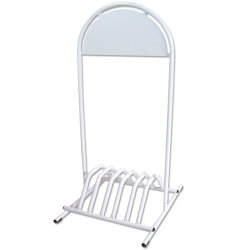 Cykelstll med logoplatta - 2 frger