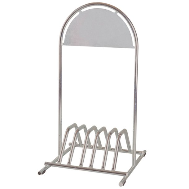 Cykelstll med logoplatta - 2 frger