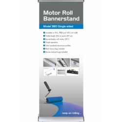 Motor Roll Banner Model