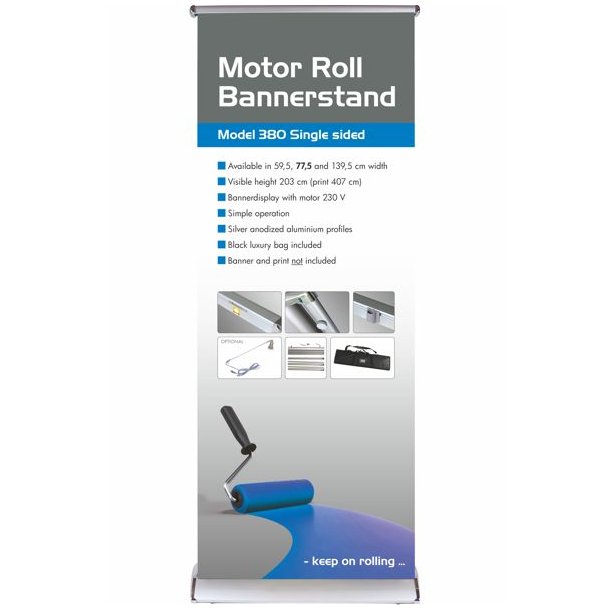 Motor Roll Banner Model 