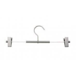 Exklusiv klämma fäste i satin krom - 30 cm - 50 st.