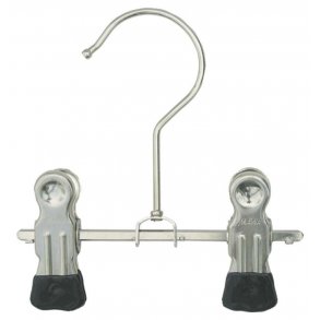 Kngklmma i metall, L12 cm med tv klmmor - 50 st