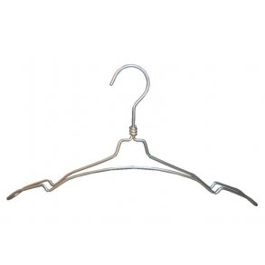 Starka aluminiumfsten med krok - 42 cm - 50 st.