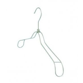 Junior kapphngare i aluminium med svngbar krok - L38 cm - 50 st