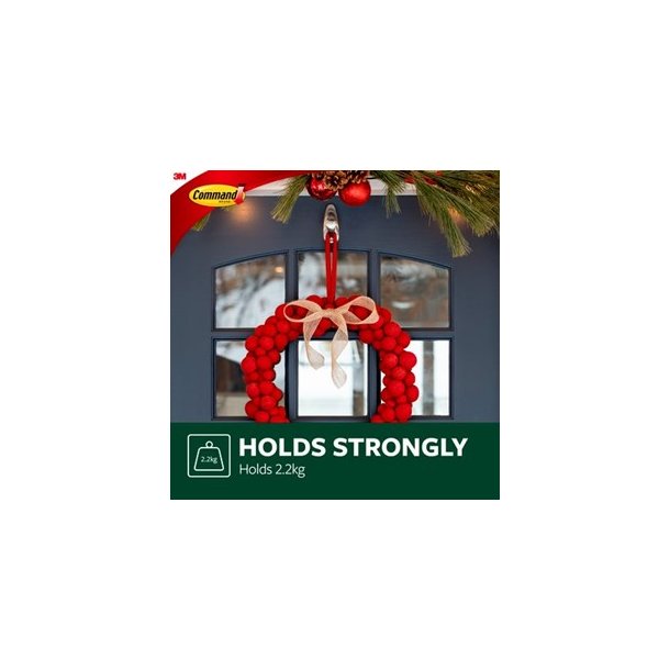 Command udendrs stor designerkrog nikkel FC13-BN-AW