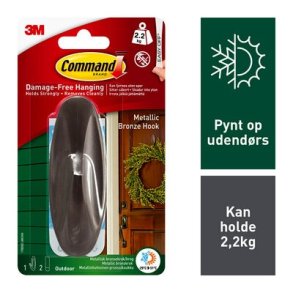 Command udendrs stor designerkrog metal 17083BZ-AW