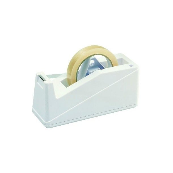 White tape dispenser