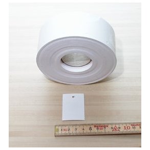 Skyltar för stift för textilpistoler, Vit, 1000 st.