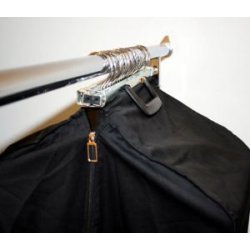 Collection bag with suitcase closure