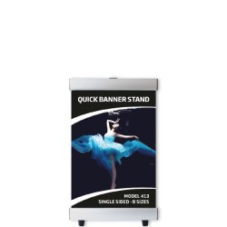 Quick Banner Stand, Enkeltsidet