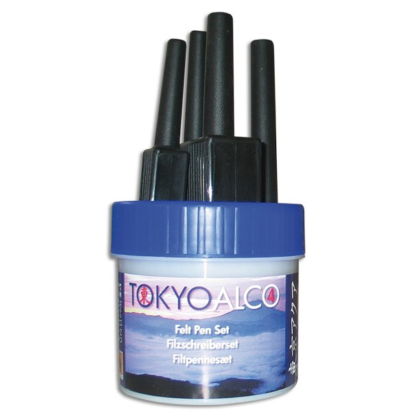 Tokyo Alco 4 Filter Pen Set
