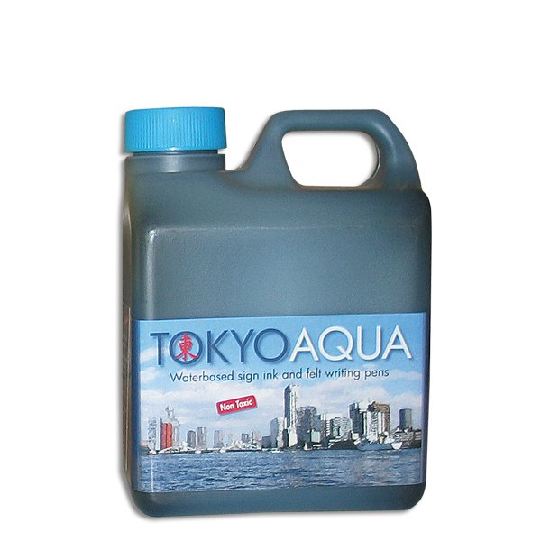 Tokyo Aqua Skilteblk 1 Ltr.