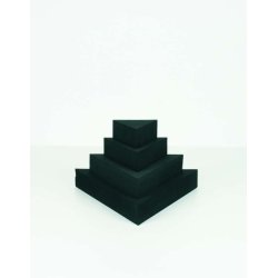 Jewelry stand, triangle, podium set, black for jewelry display