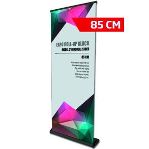 Expo Roll-up, single-sided, 85 cm, aluminum