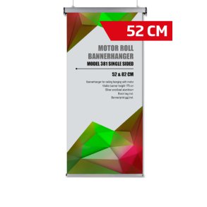 Motor Roll Bannerhanger, Single-sided