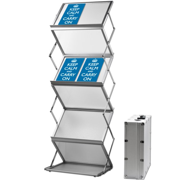 Brochure stand - Flexi A3/A4 Brochure stand with bag