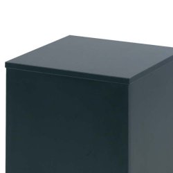 Stool in black 40 x 40 x 50 cm