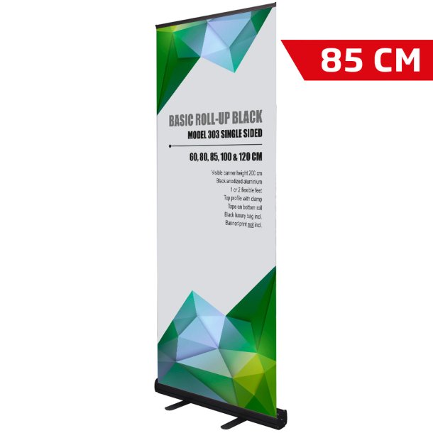 Basic Roll-Up, Sort, Enkeltsidet