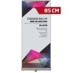 Standard Roll-Up, Single-Sided, Aluminum