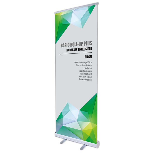 ROLL-UP BASIC Plus, 85cm - alu