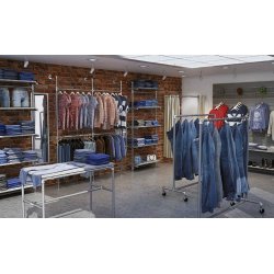 Water Pipe 2-arm clothing rack