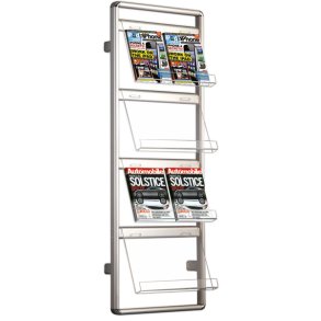 INFO-LINE WALL 8xA4 alu