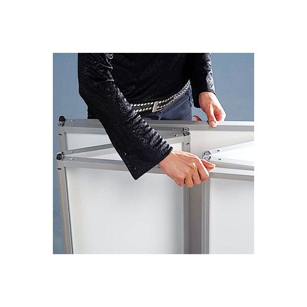 Hexagonal display stand