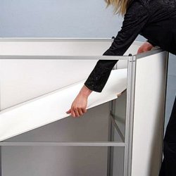 Hexagonal display stand