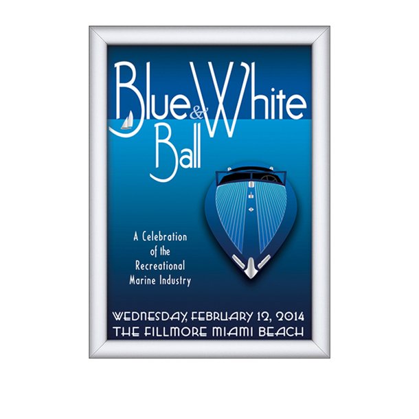 Alu snap frame, 25 mm