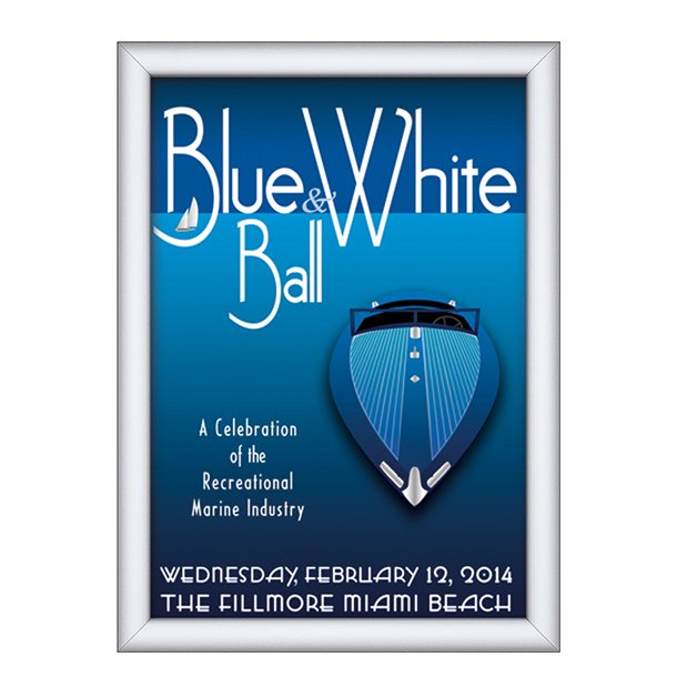 Alu snap frame, 25 mm