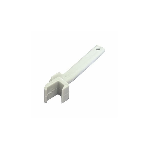 Profilbner til Security Frame 25-32mm hvid plast