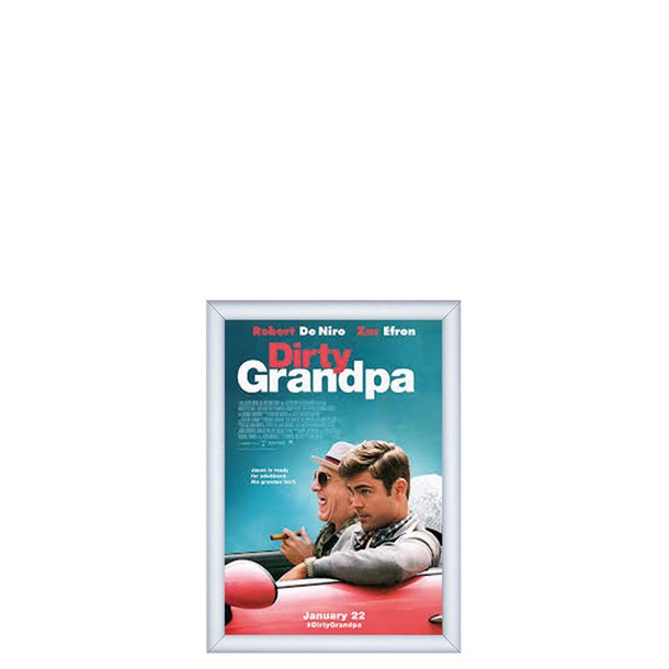 Multistand Alu Snap Frame 25mm (G)Alu Enkeltpakket Med Beslag