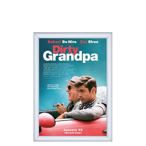 Multistand Alu Snap Frame 25mm (G)Alu Enkeltpakket Med Beslag