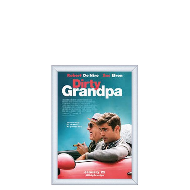 Multistand Alu Snap Frame 25mm (G)Alu Enkeltpakket Med Beslag