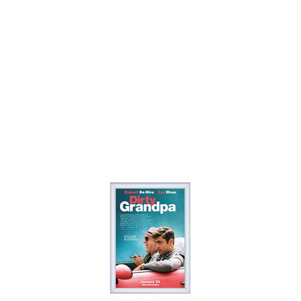 Multistand Alu Snap Frame 25mm (G)Alu Enkeltpakket Med Beslag