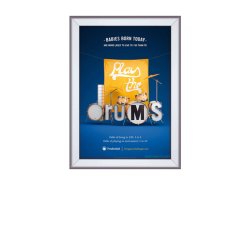 Alu Security Snap Frame, 25 mm