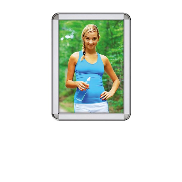 Alu snap frame Rondo, 32 mm