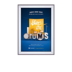 Alu Security Snap Frame, 25 mm