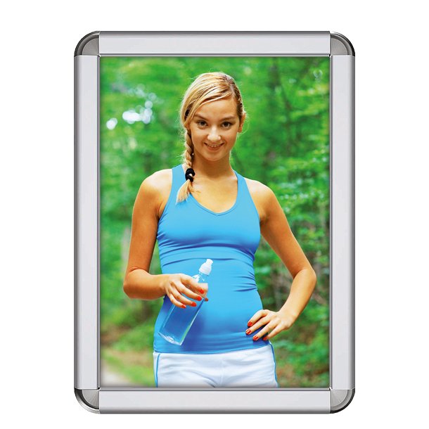 Alu Security Snap Frame, 25 mm