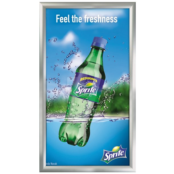 Alu Snap Frame, 45 mm