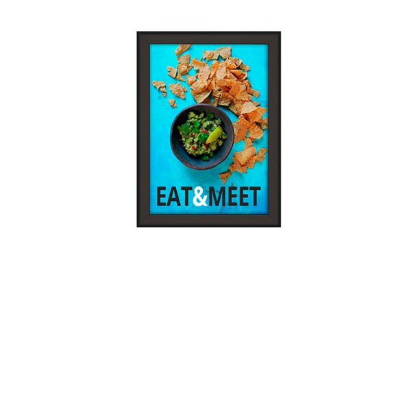 Alu Security Snap Frame, 25 mm