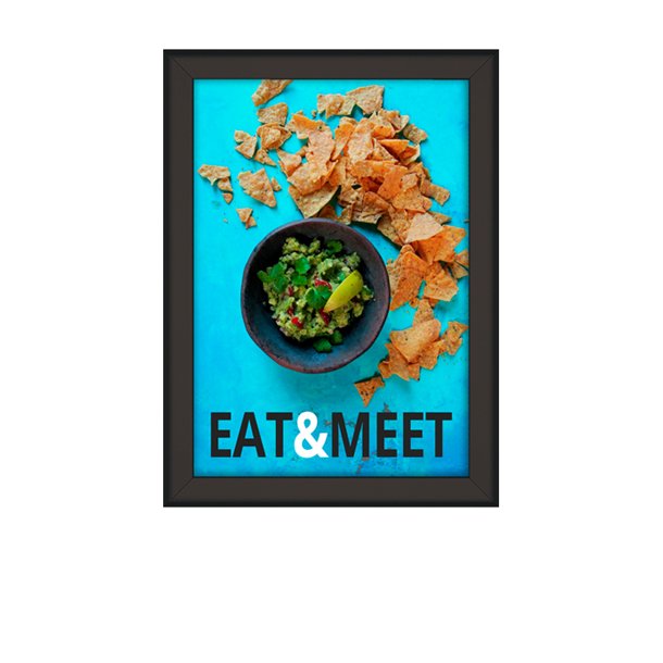 Alu Security Snap Frame, 25 mm